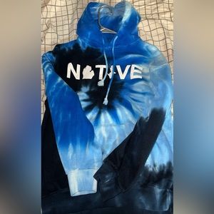 NATIVE TIE-DYE HOODIE